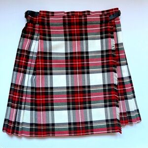 Glen Appin of Scotland Stewart plaid tartan kilt size 10